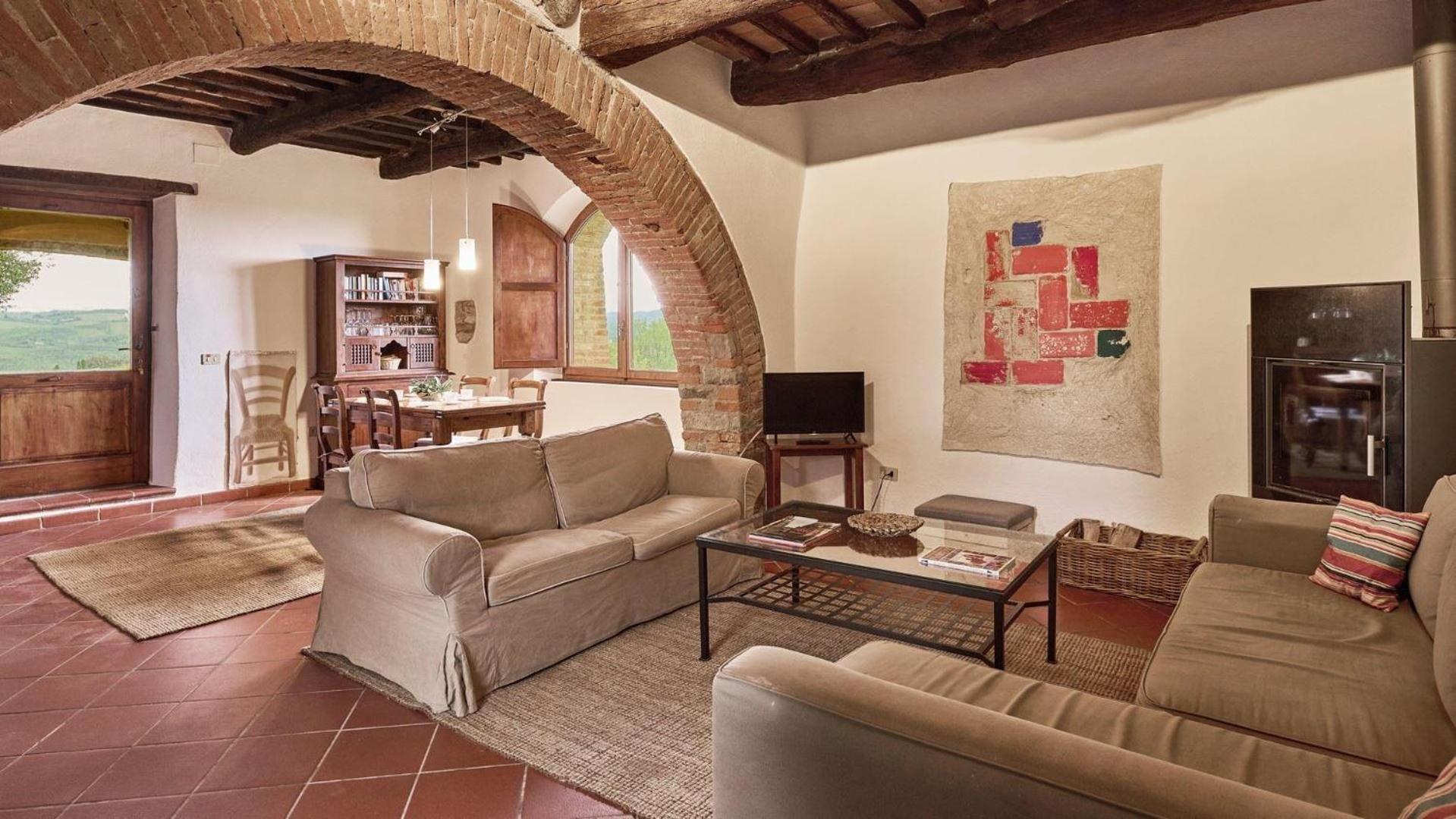 Villa Poggiarello Castelnuovo Berardenga Εξωτερικό φωτογραφία