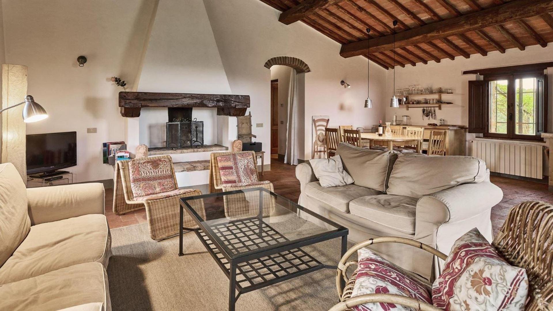 Villa Poggiarello Castelnuovo Berardenga Εξωτερικό φωτογραφία