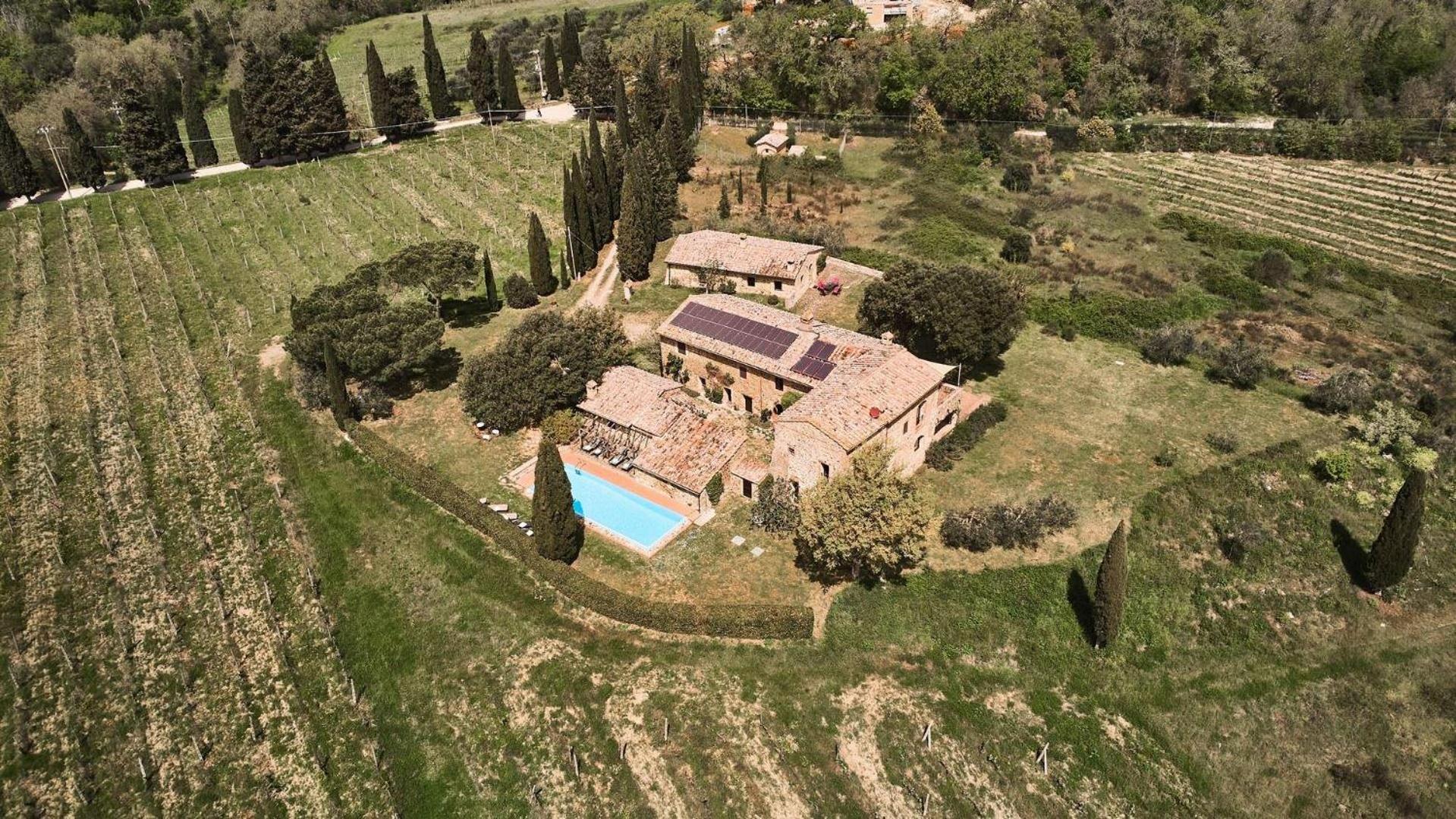 Villa Poggiarello Castelnuovo Berardenga Εξωτερικό φωτογραφία
