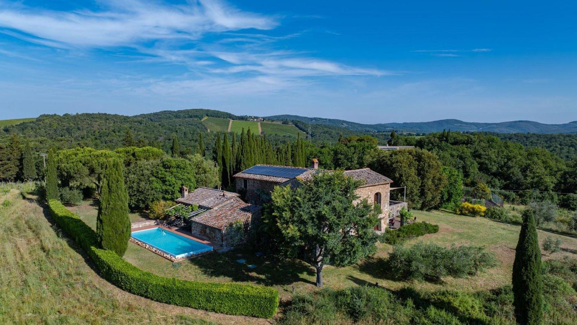Villa Poggiarello Castelnuovo Berardenga Εξωτερικό φωτογραφία