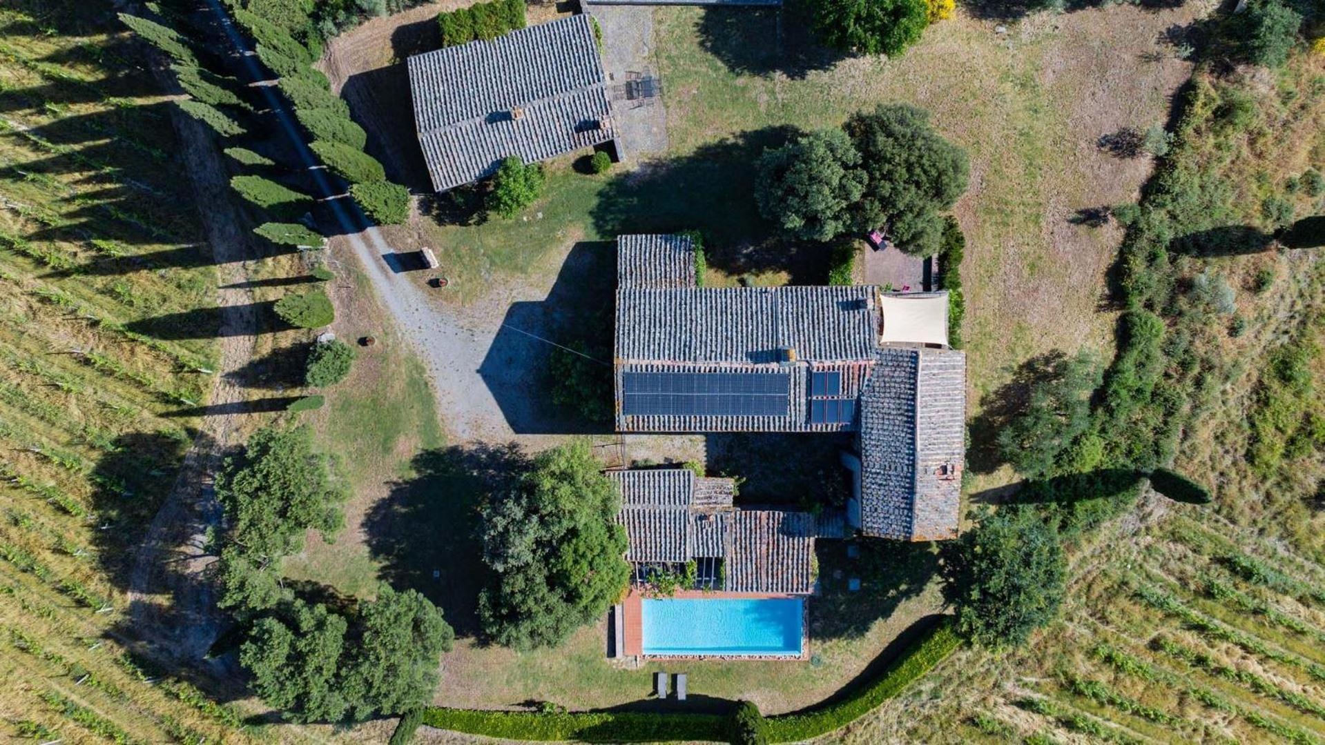 Villa Poggiarello Castelnuovo Berardenga Εξωτερικό φωτογραφία